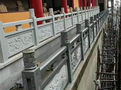 石雕欄桿、石拱橋、石欄桿