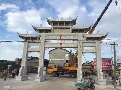石雕欄桿、石拱橋、石欄桿