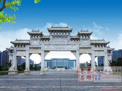 石雕欄桿、石拱橋、石欄桿