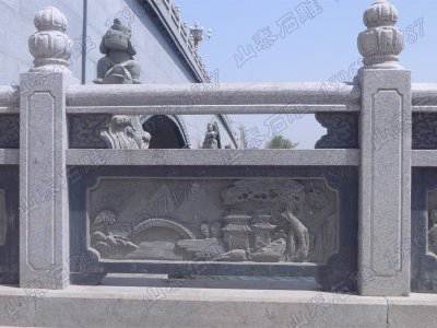 石雕欄桿、石拱橋、石欄桿