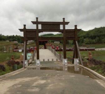 石雕欄桿、石拱橋、石欄桿