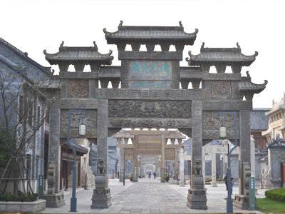 石雕欄桿、石拱橋、石欄桿