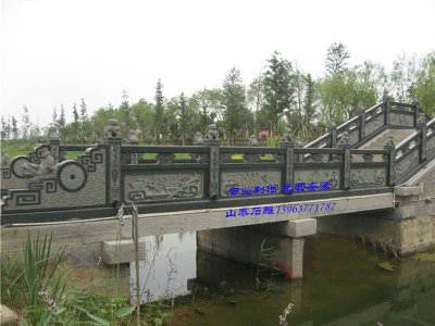 石雕欄桿、石拱橋、石欄桿